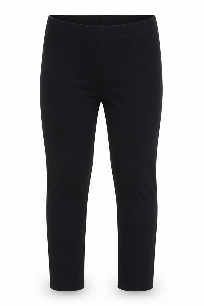 Front view of Next girls’ black jegging trousers, size 9, years - legging