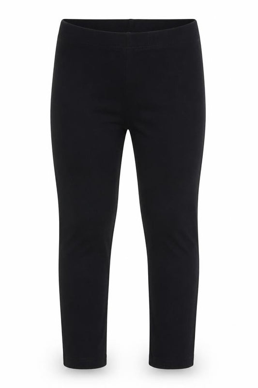 Front view of Next girls’ black jegging trousers, size 9, years - legging