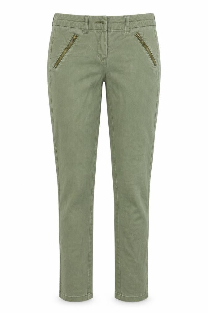 Mango Womens Green   Trousers  Size 34 L28 in