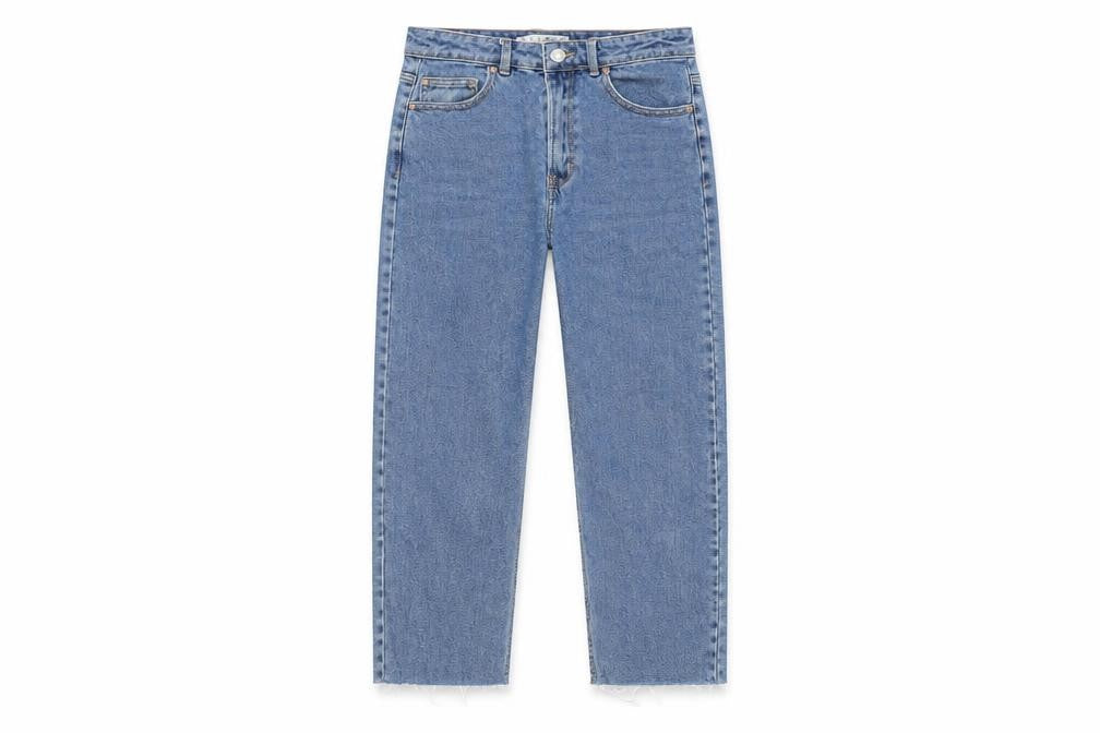 denim co. Womens Blue  Denim Straight Jeans Size 6 L23 in