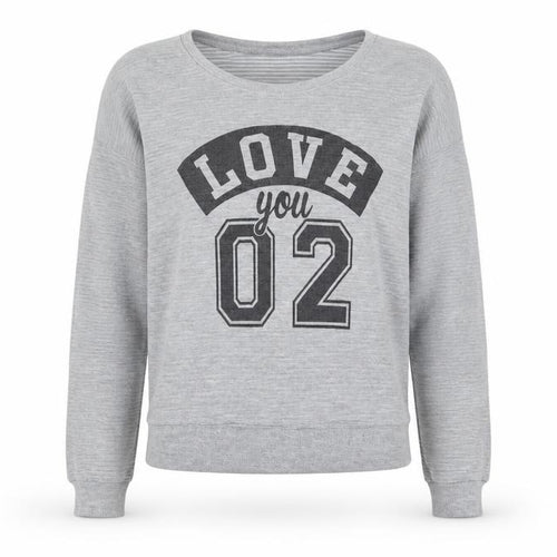 New Look Girls Grey   Pullover Jumper Size 12 Years  - love