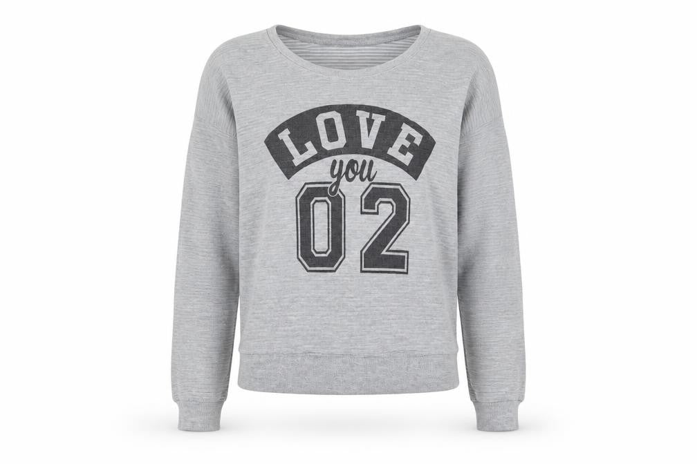 New Look Girls Grey   Pullover Jumper Size 12 Years  - love