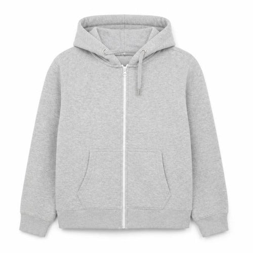 Preworn Boys Grey   Full Zip Hoodie Size 11-12 Years