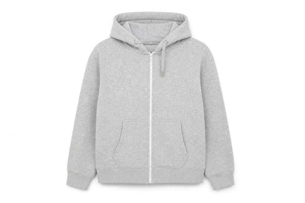 Preworn Boys Grey   Full Zip Hoodie Size 11-12 Years