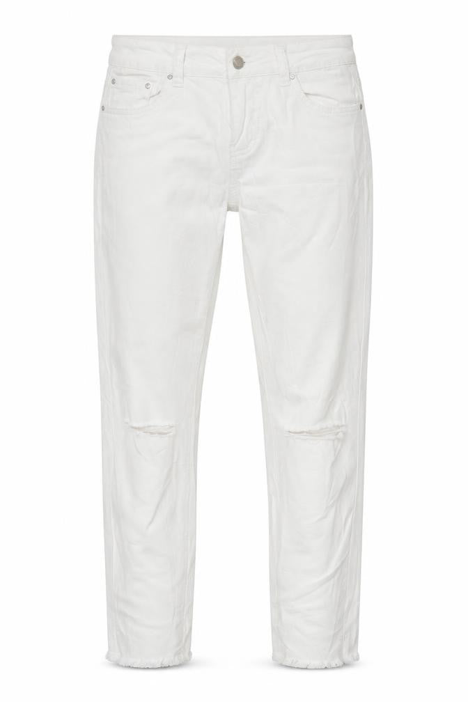 Goodies Womens White  Denim Straight Jeans Size 10 L27 in