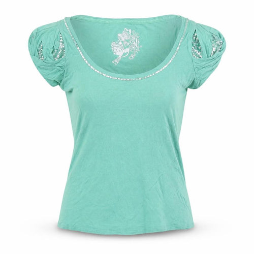 Debenhams Womens Green   Basic Blouse Size 8