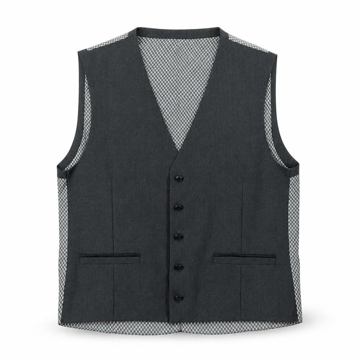 Preworn Mens Grey   Jacket Suit Waistcoat Size M