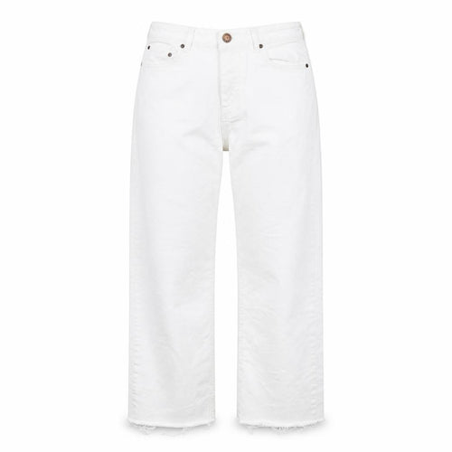 Pulz Womens White   Straight Jeans Size 30 in L30 in