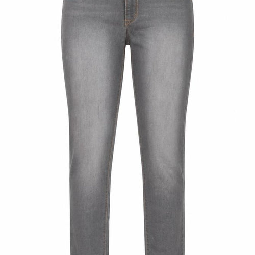 Jordache Womens Grey  Denim Jegging Leggings Size 8 L30 in