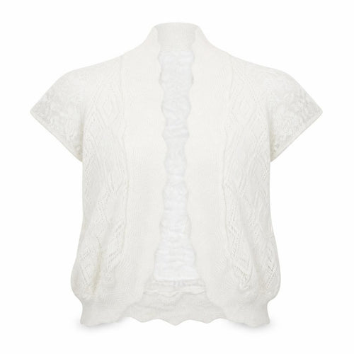 Be beau Womens Ivory   Cardigan Jumper Size 8