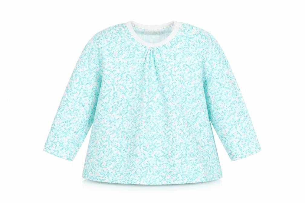 NEXT Girls Green Floral  A-Line  Size 3-6 Months