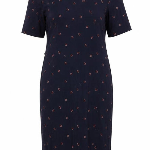 HOBS  Womens Blue Floral  Fit & Flare  Size 12
