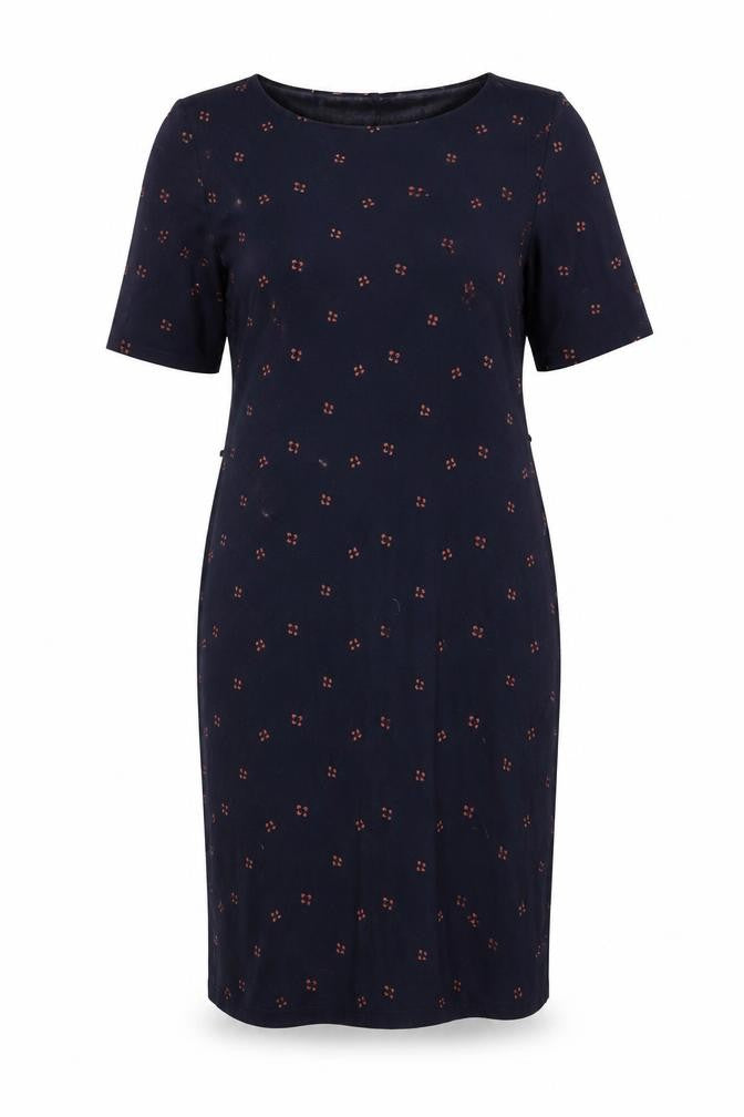 HOBS  Womens Blue Floral  Fit & Flare  Size 12