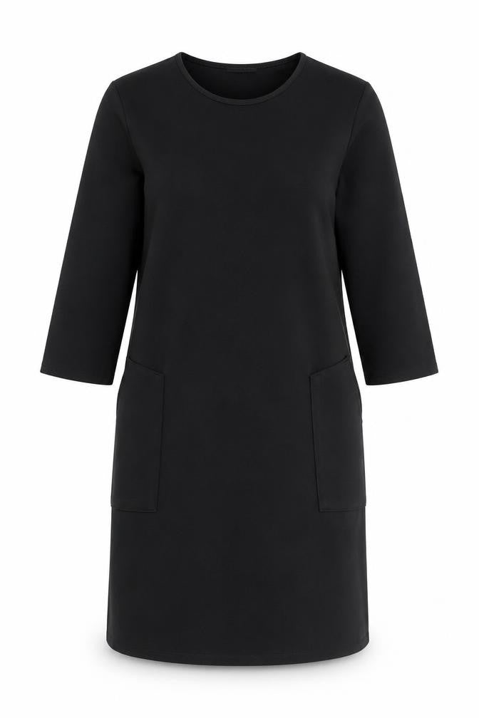 Front view of Zara women’s black a-line, size S
