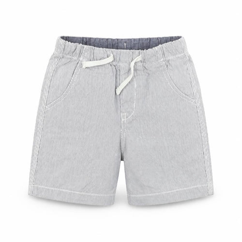 Gap Girls White Striped  Cut-Off Shorts Size 4 Years