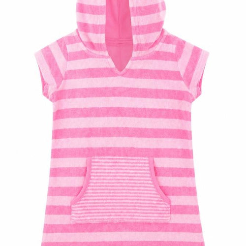 Pumpkin Patch Girls Pink Striped  Jumper Dress  Size S