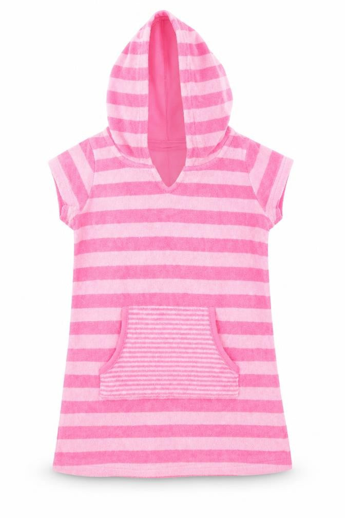 Pumpkin Patch Girls Pink Striped  Jumper Dress  Size S