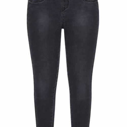 Denim & Co. Womens Grey  Denim Jegging Jeans Size 8 L25 in