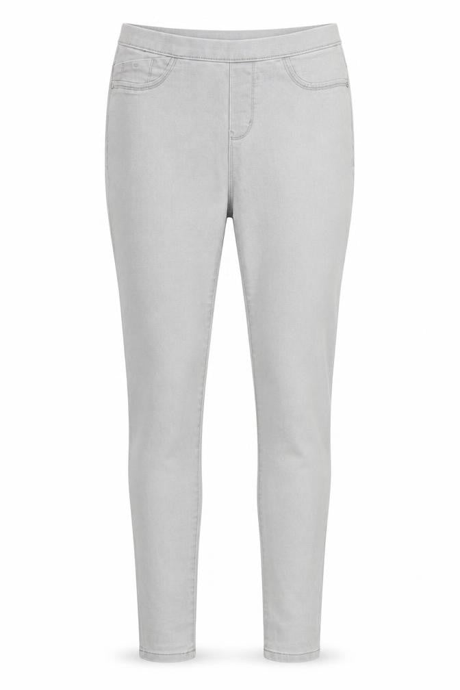 Denim & Co. Womens Grey  Denim Jegging Jeans Size 8 L29 in