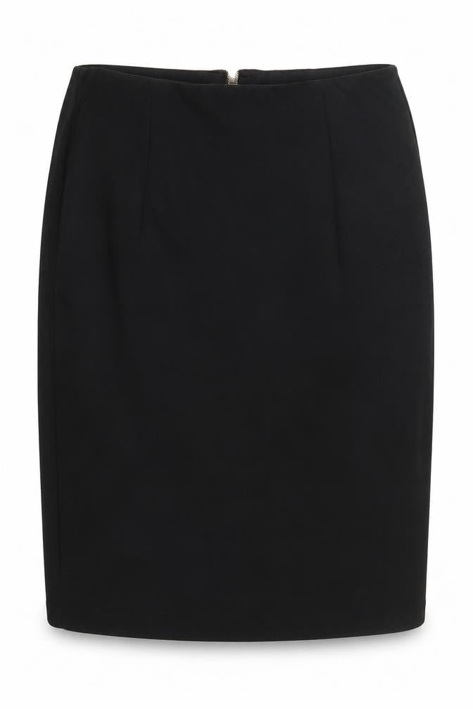 Arlene Phillips Womens Black   Straight & Pencil Skirt Size 33 in