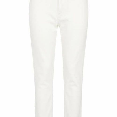 Denim & Co. Womens White   Straight Jeans Size 32 L32 in