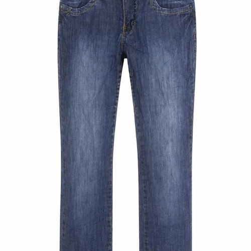 Number One Womens Blue  Denim Straight Jeans Size 30 in L27 in