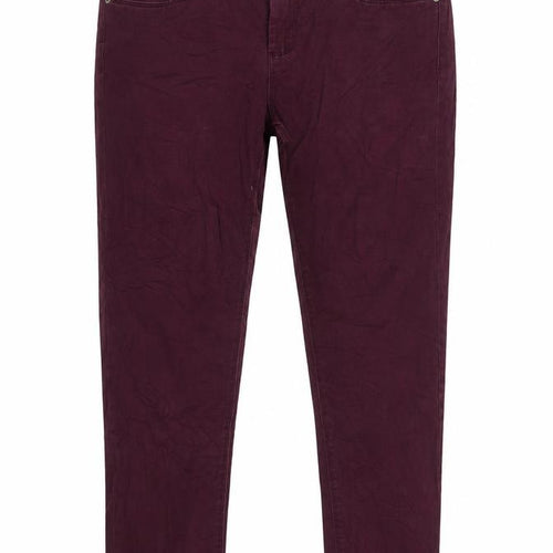 Kappahl Womens Purple  Denim Skinny Jeans Size 34 in L27 in