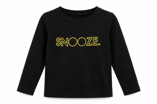 Front view of Next boys’ black basic t-shirt, size 3, years