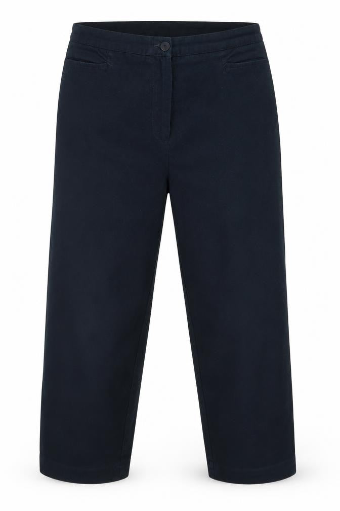 Front view of Bonmarché women’s black trousers, size UK 10