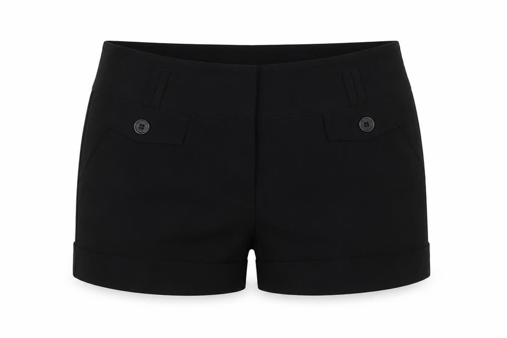 Generation Girls Black   Cut-Off Shorts Size 12 Years
