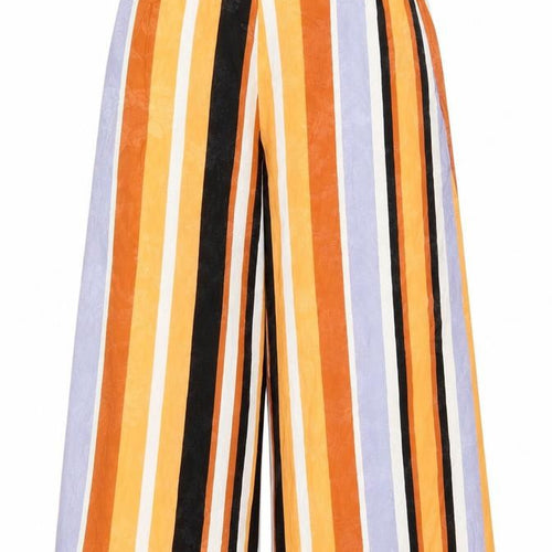 ASOS Womens Multicoloured Striped  Cropped Trousers Size 6 L20 in