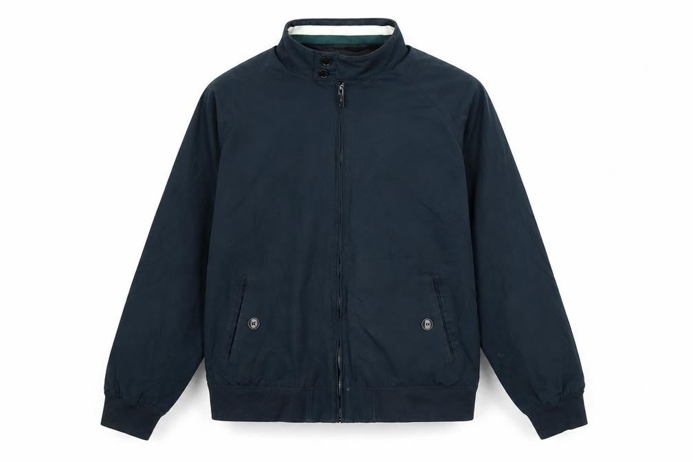 Front view of Burton men’s green jacket, size M