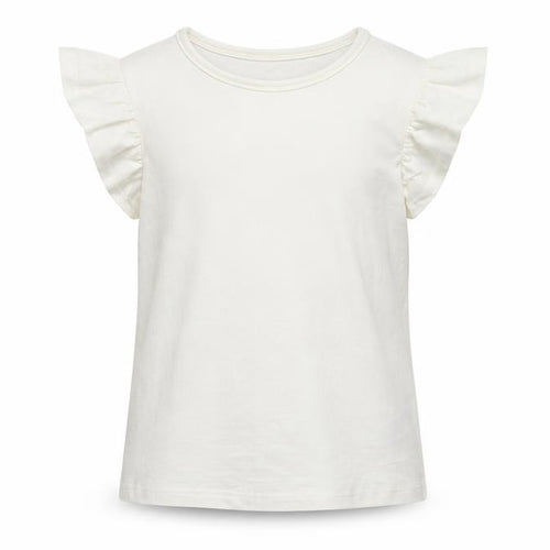 Marks and Spencer Girls White   Basic T-Shirt Size 6-7 Years