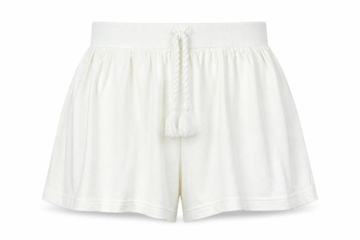 Matalan Girls White Sweat Shorts Size 7 Years