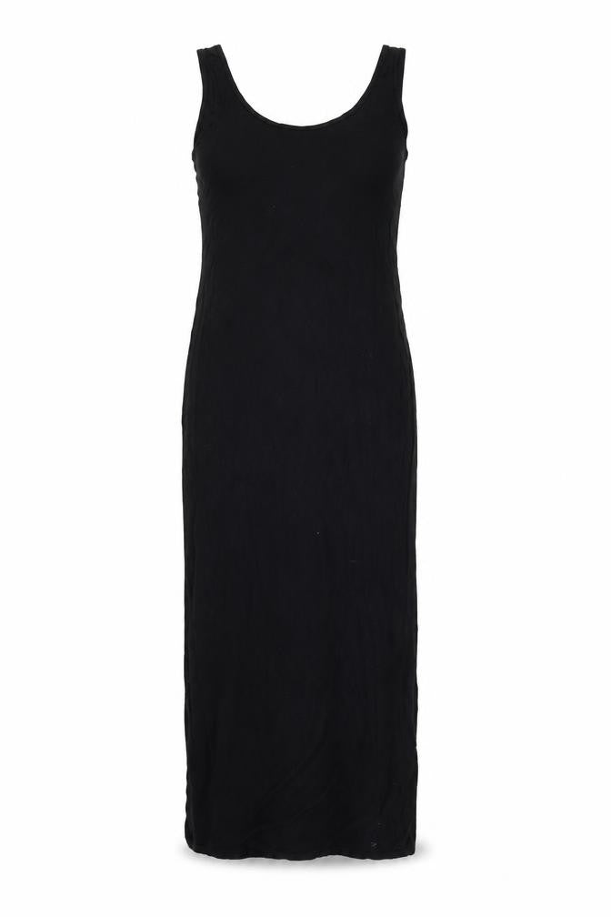 Front view of Graffic women’s black a-line, size M
