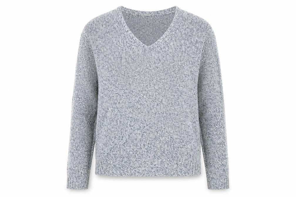 Front view of Collection Pimkie women’s blue jumper, size M