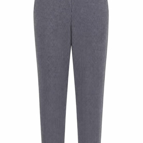 Preworn Womens Blue Houndstooth  Trousers  Size 30 in L27 in