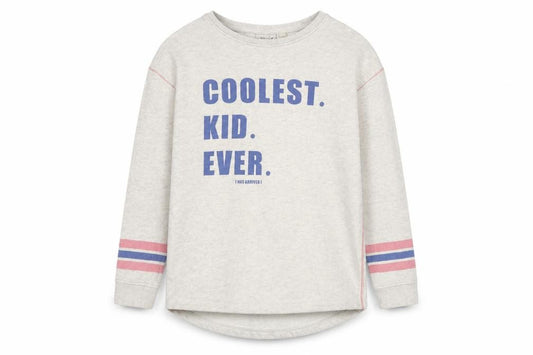 Front view of Next girls’ beige jumper, size 10, years