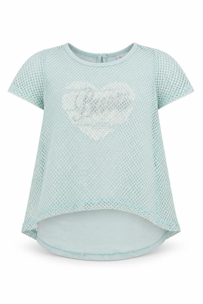 Breeze Girls Girls Green   Basic T-Shirt Size 10 Years