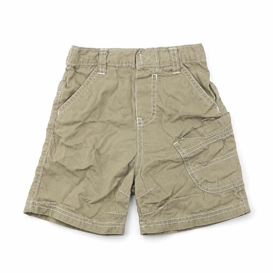 Front view of Cherokee Beige sweatpants, size 12-18, Months