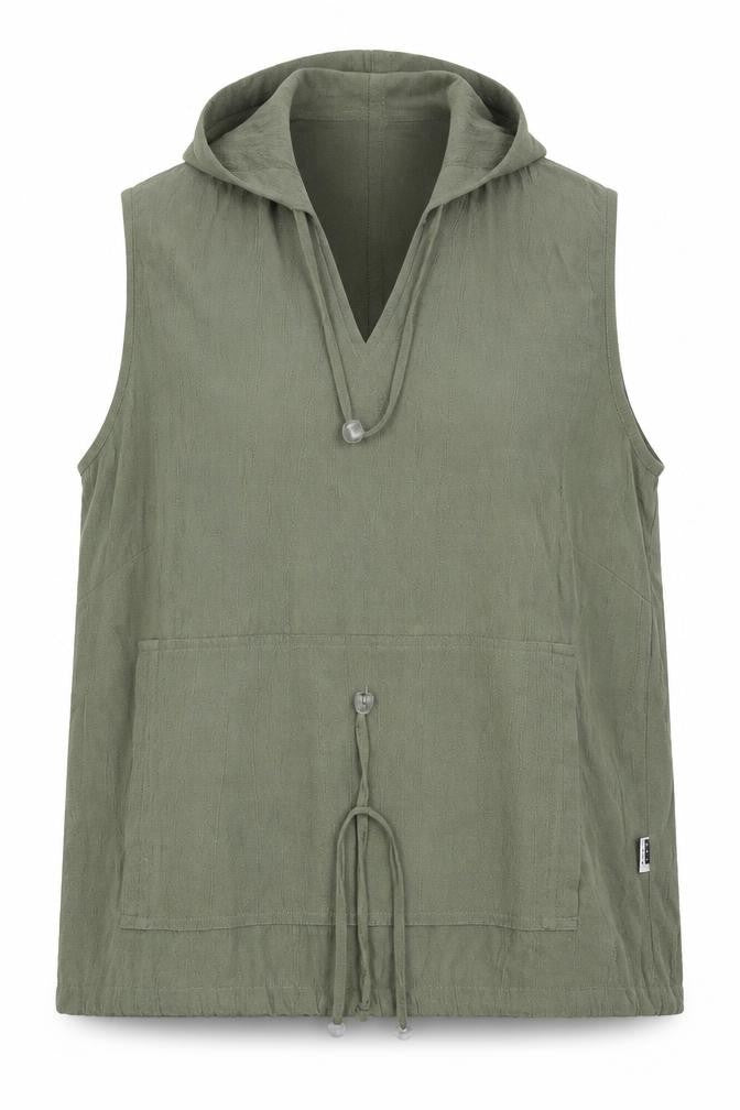Front view of Sara Woman women’s green jumper, size UK 12