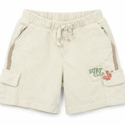 Babble Boom  Beige   Cropped Trousers Size 12-18 Months