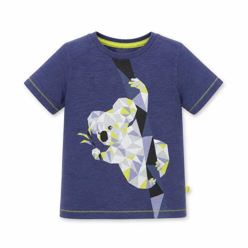 Jarvis Archer Girls Blue   Basic T-Shirt Size 2 Years  - animal