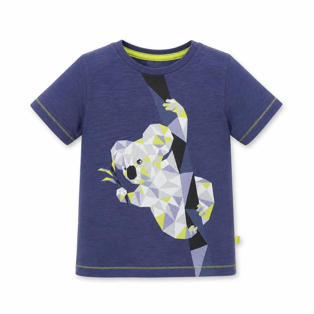 Jarvis Archer Girls Blue   Basic T-Shirt Size 2 Years  - animal