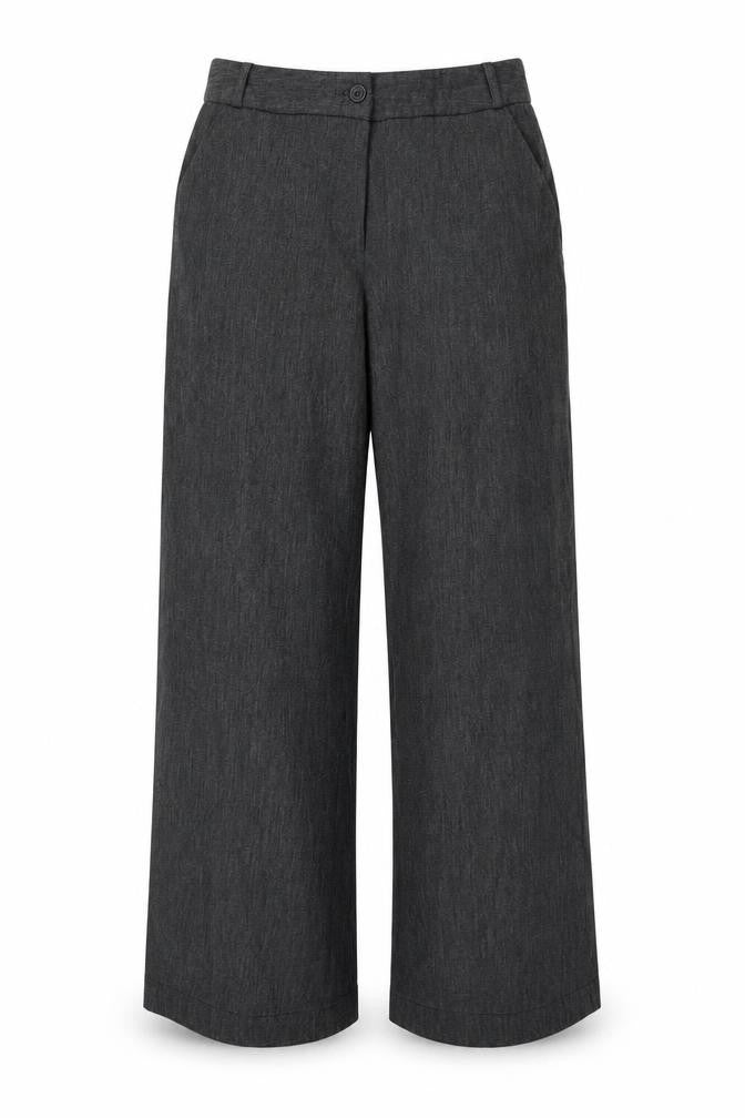 Laura Ashely  Womens Grey   Trousers  Size 12 L27 in