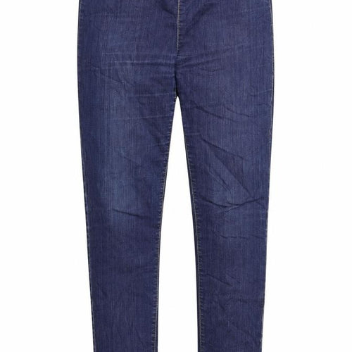 Kapphal Womens Blue  Denim Skinny Jeans Size 12 L29 in