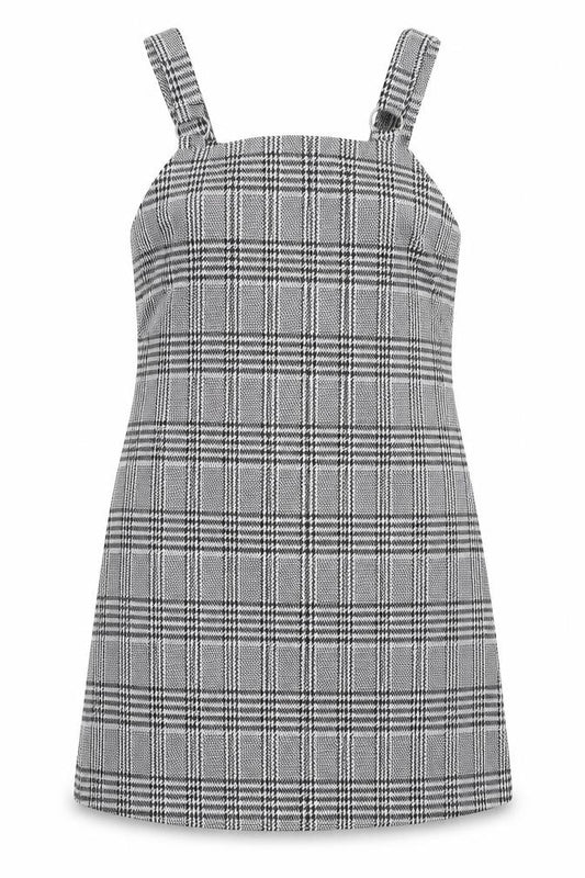 Front view of George women’s multicoloured check mini, size UK 10
