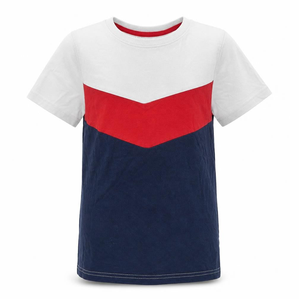 M&Co Boys Blue   Basic T-Shirt Size 5 Years