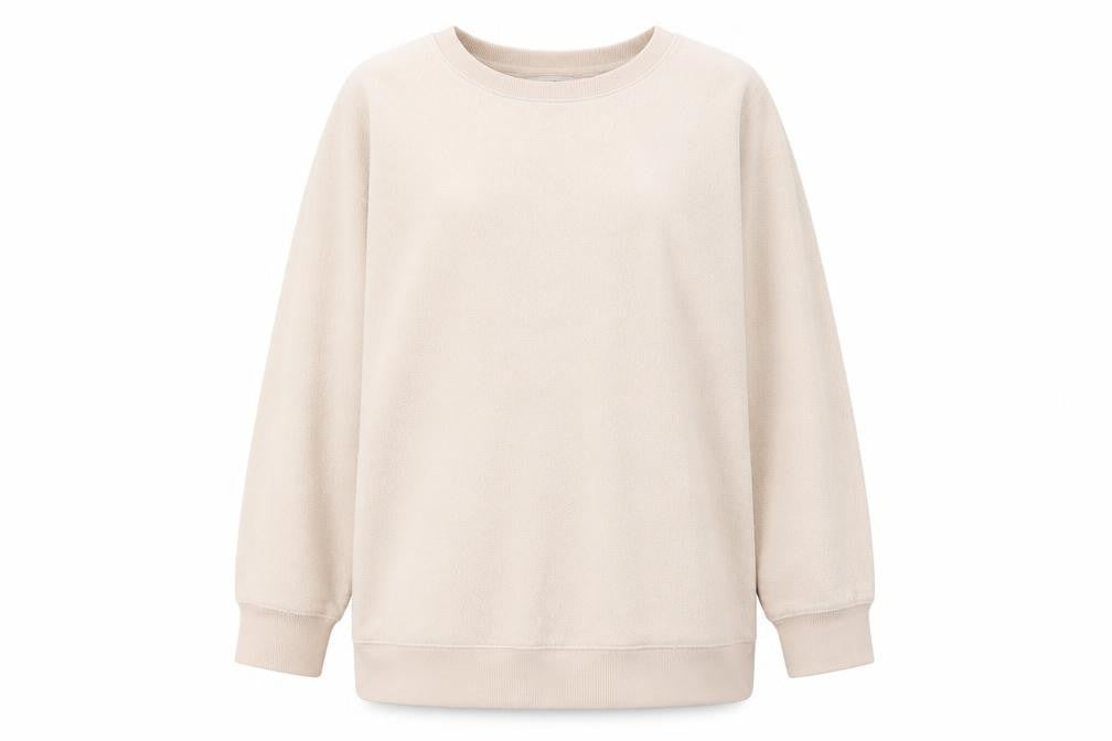 Front view of New Look women’s pink jumper, size UK 2