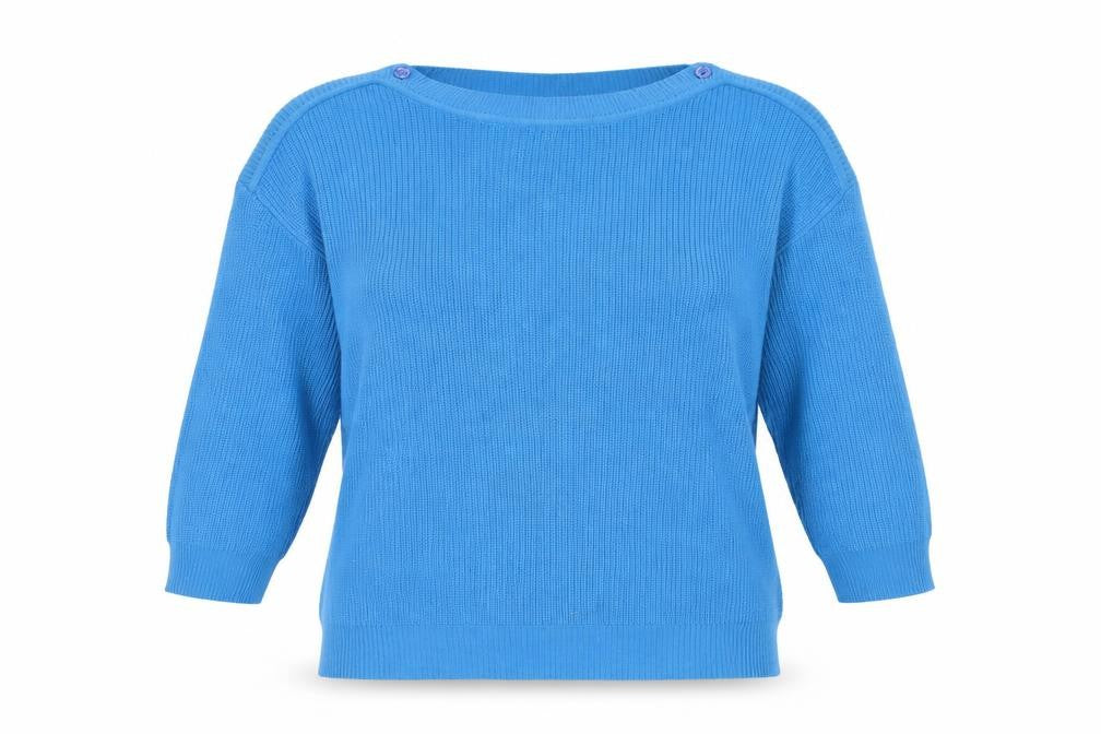 Simple Be Womens Blue   Pullover Jumper Size L